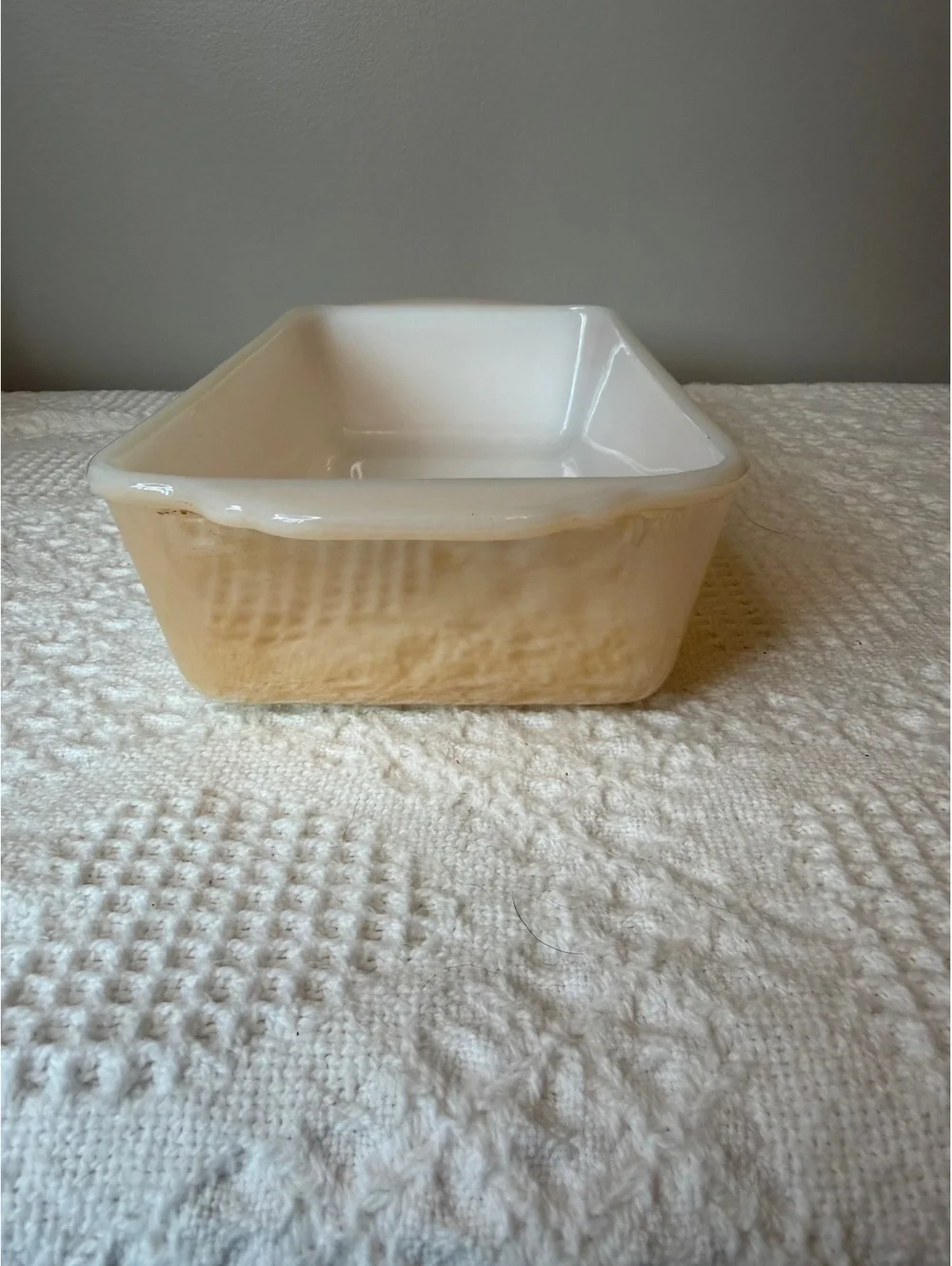 Fire King Peach Lustre 409 1 quart loaf pan/baking dish